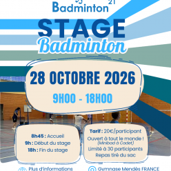 Stage Départementale Jeunes