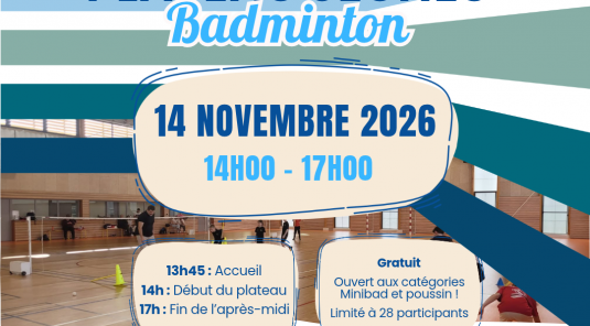 Plateau Jeunes : rendez-vous le 14 novembre à Saulon-la-Chapelle !